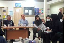 بازدید و پایش گروهی تیم مدیریت و کارشناسان ستادی از مرکز خدمات جامع سلامت شهری روستایی شماره 2شفت 