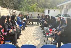 پایش گروهی تیم مدیریت ستاد شبکه بهداشت ودرمان شهرستان از مرکز خدمات جامع سلامت روستایی لاسک 