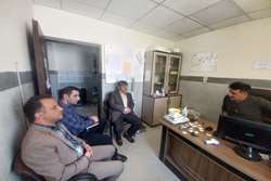 بازدید مدیر شبکه از مرکز خدمات جامع سلامت روستایی  لاسک 