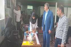 برپایی ایستگاه سلامت بمناسبت فرارسیدن سالگرد رحلت امام خمینی (ره) و شهدای 15 خرداد در روستای شالماء