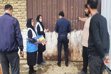 پلمب انبار غیرمجاز نگهداری مواد غذایی در شهرستان شفت