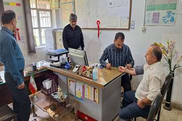 بازدید مدیر شبکه بهداشت شفت از خانه‌ بهداشت علیسرا 