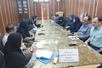 جلسه مدیریتی عملکرد مرکز خدمات جامع سلامت احمدسرگوراب