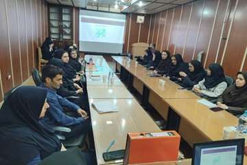 کلاس آموزشی مراقبت بیماریهای ژنتیک در شبکه بهداشت شفت