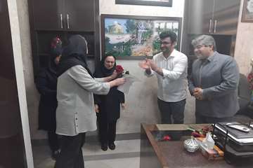  مراسم گرامیداشت روز پرستار در شبکه بهداشت شفت