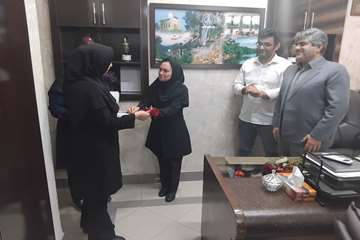  مراسم گرامیداشت روز پرستار در شبکه بهداشت شفت