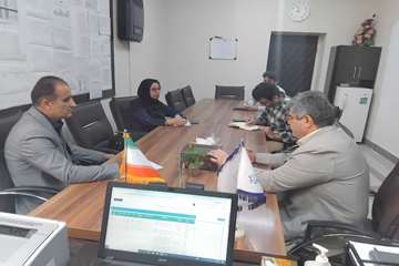 جلسه مشترک مدیر شبکه بهداشت و رئیس بیمه سلامت شفت