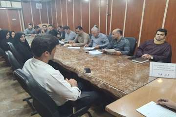 جلسه بازآموزی برنامه‌های بهداشت روان ویژه بهورزان در شهرستان شفت