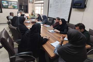 جلسه هماهنگی و بررسی پایش‌های گروهی در شبکه بهداشت شفت