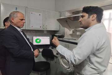 بهره‌برداری از دستگاه اتوانالایزر پیشرفته در آزمایشگاه مرکزی شهرستان شفت