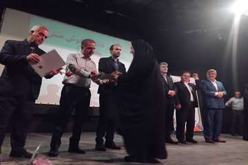  آیین گرامیداشت روز بهورز درشهرستان شفت