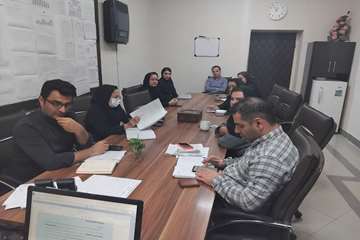 برگزاری کمیته بهبود استاندارد ماه مهر در شبکه بهداشت و درمان شفت