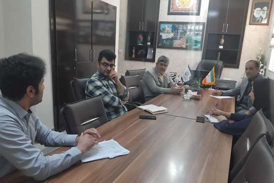 جلسه مشترک مدیر شبکه بهداشت و رئیس بیمه سلامت شفت 