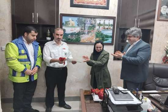 گرامیداشت روز اورژانس و فوریت‌های پزشکی در شبکه بهداشت شفت 